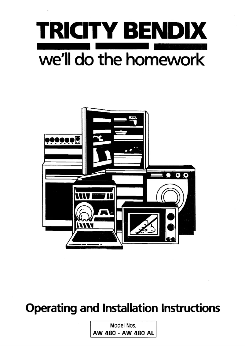 Imagen de la primera página del manual del dispositivo AW 480