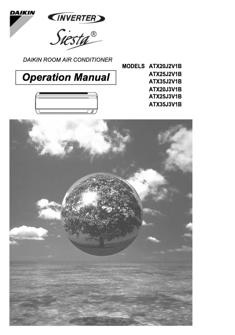 Imagen de la primera página del manual del dispositivo ATX25J3V1B
