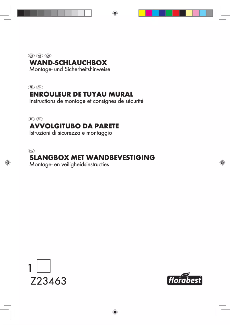 Imagen de la primera página del manual del dispositivo Z23463