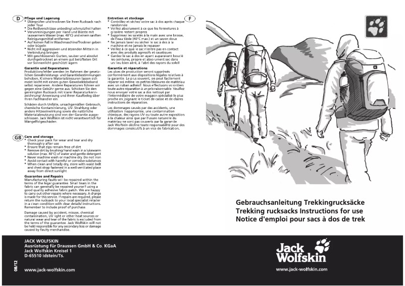 Imagen de la primera página del manual del dispositivo Crosstrail 6