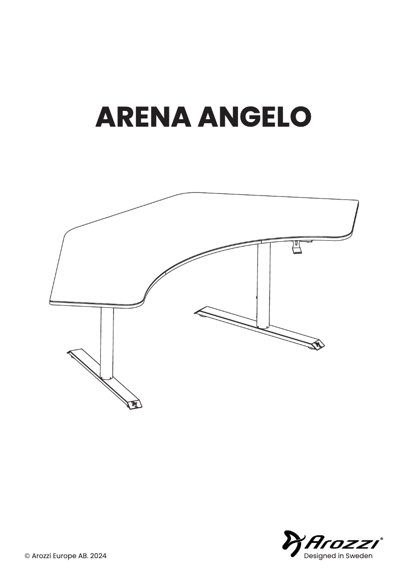 Imagen de la primera página del manual del dispositivo Arena Angelo