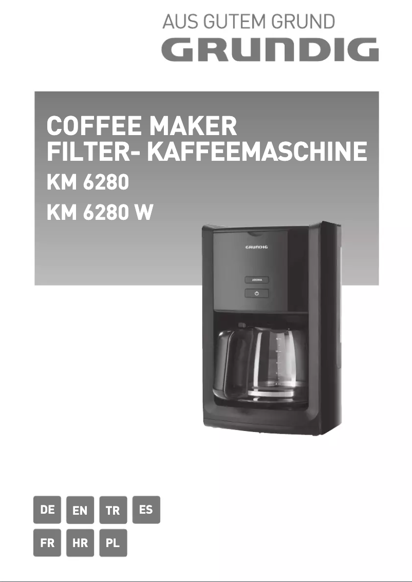 Página 1 del manual Manual de usuario Grundig KM 6280