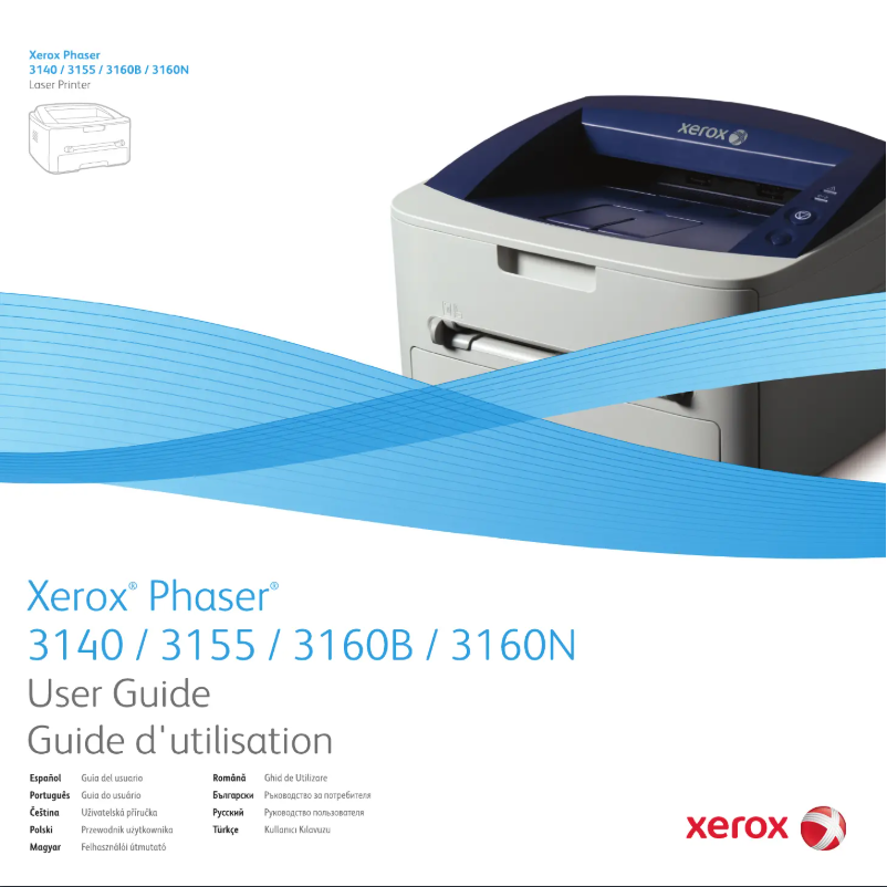 Página 1 del manual Manual de usuario Xerox Phaser 3155