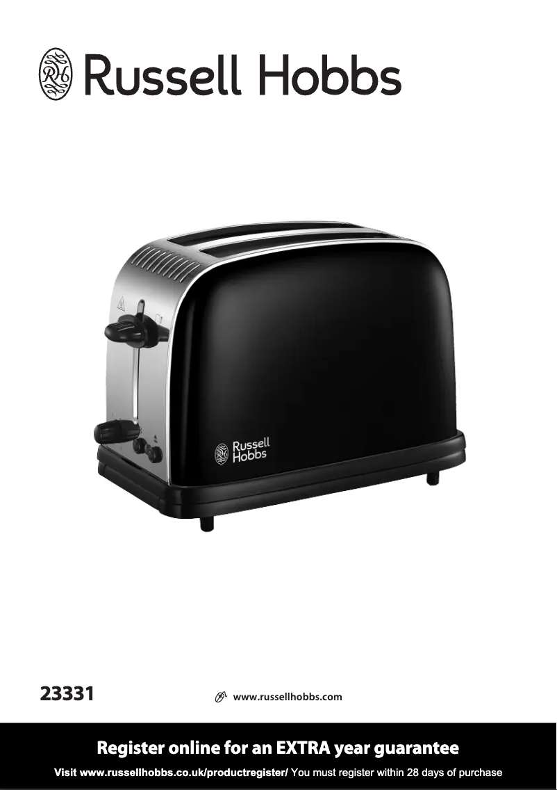 Página 1 del manual Manual de usuario Russell Hobbs 23331