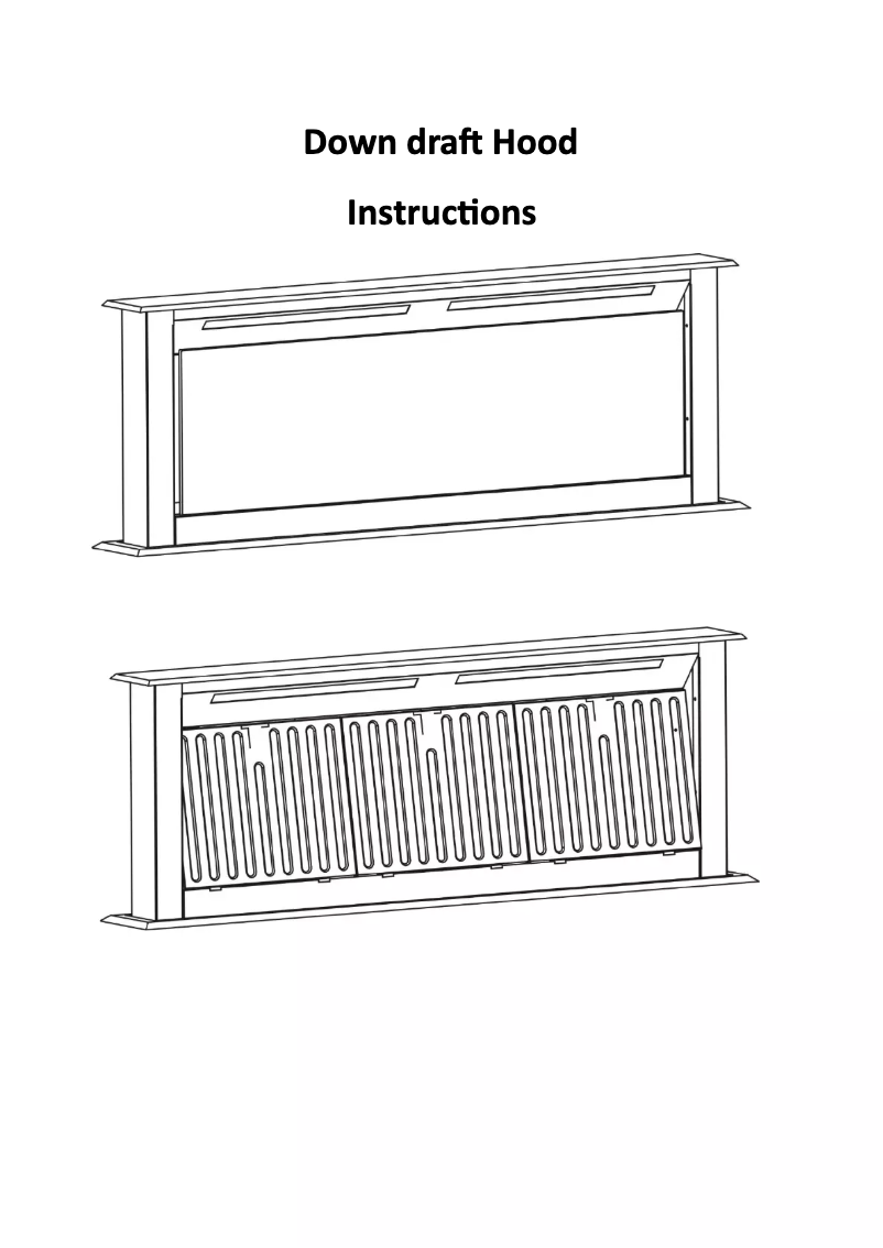 Imagen de la primera página del manual del dispositivo VETRO EDDH-C9046ST(SS)
