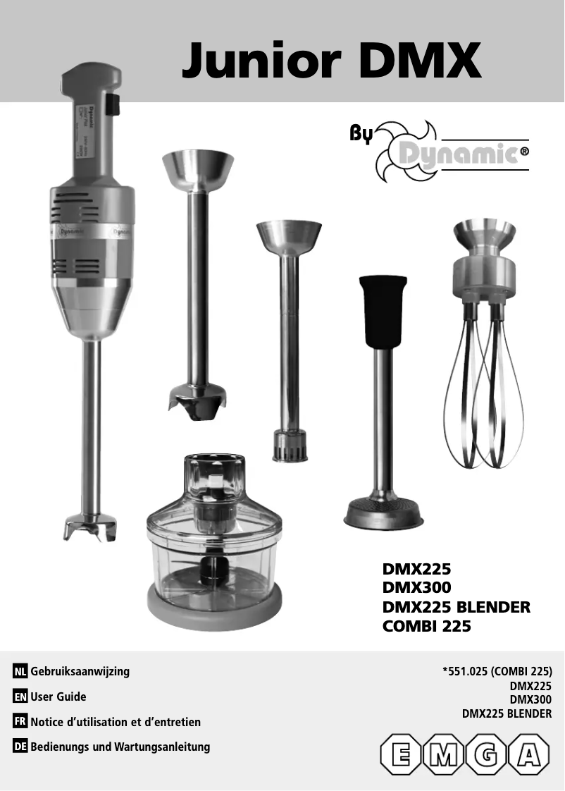 Página nº 1 - Manual de usuario Dynamic Junior 551025