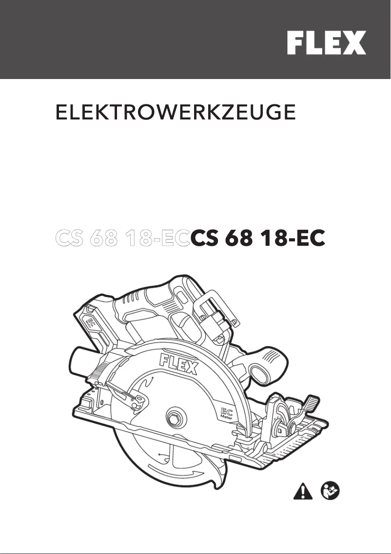 Imagen de la primera página del manual del dispositivo CS 68 18-EC