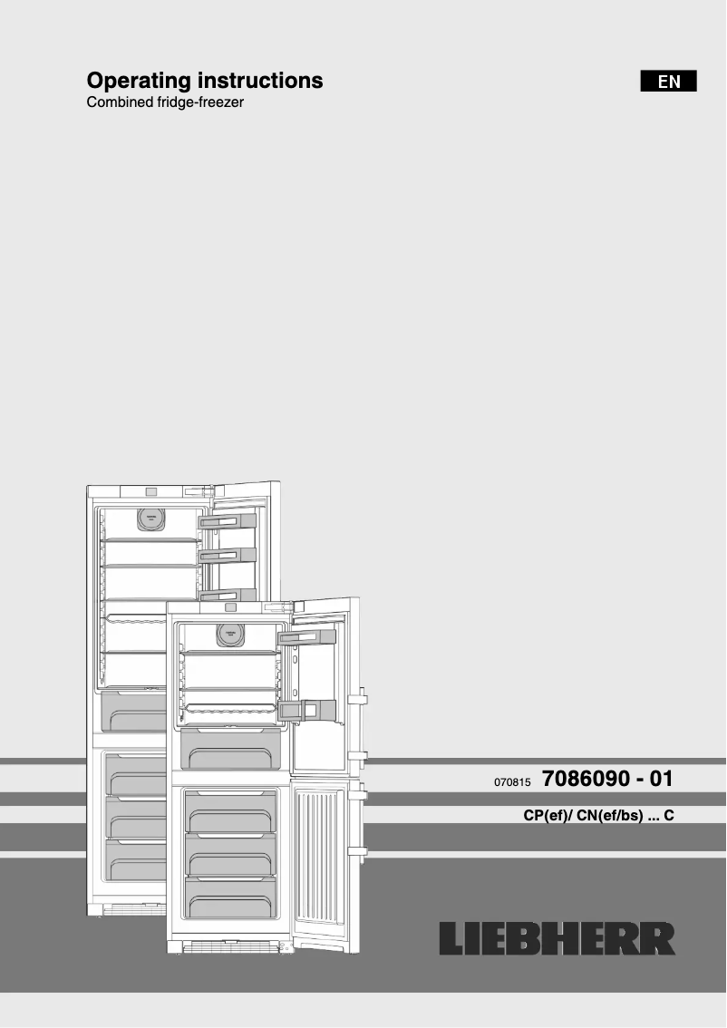 Imagen de la primera página del manual del dispositivo CPEF 4815