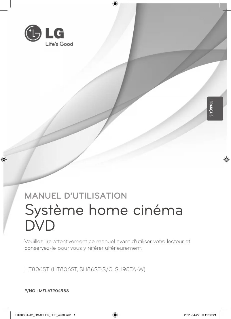 Imagen de la primera página del manual del dispositivo HT806ST