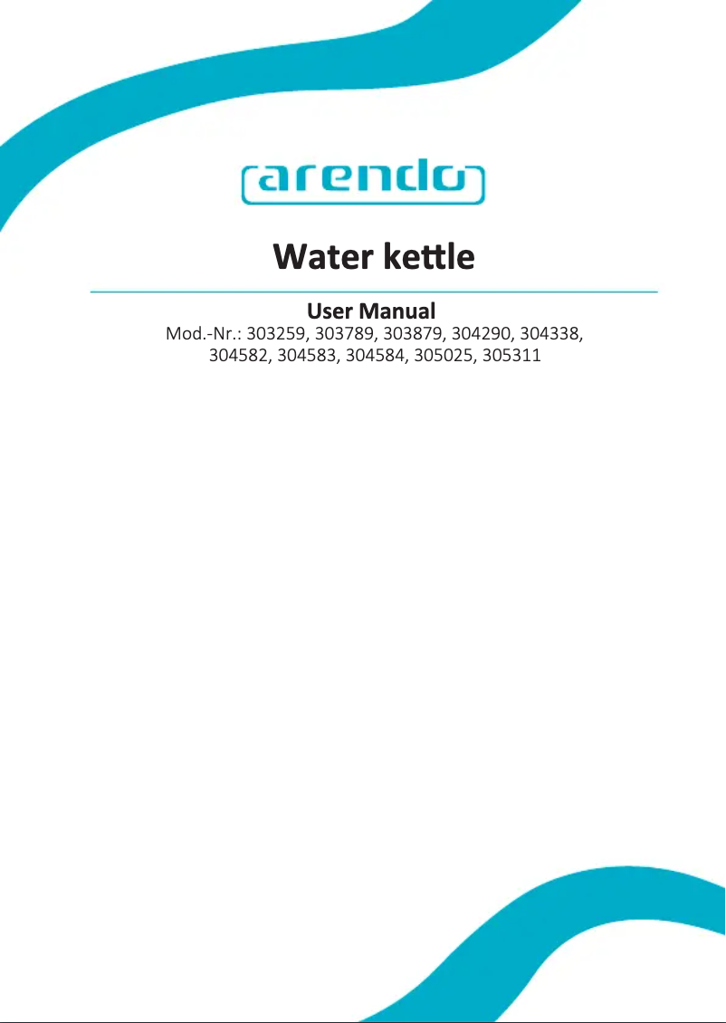 Imagen de la primera página del manual del dispositivo Elegant 303259