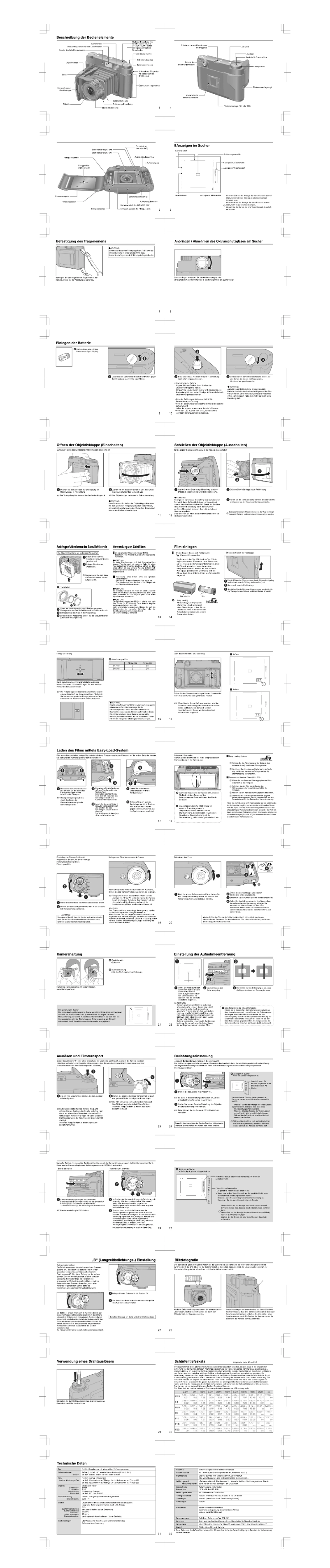 Imagen de la primera página del manual del dispositivo Bessa III