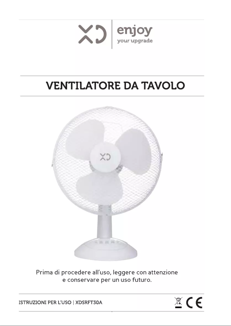 Página 1 del manual Manual de usuario XD SRFT30A