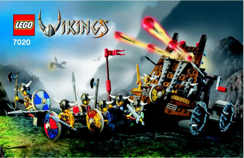 Página 1 del manual Manual de usuario Lego Vikings 7020