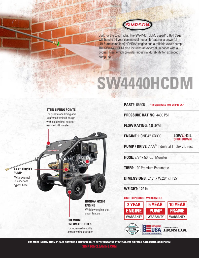 Imagen de la primera página del manual del dispositivo SuperPro SW4440HCDM-S