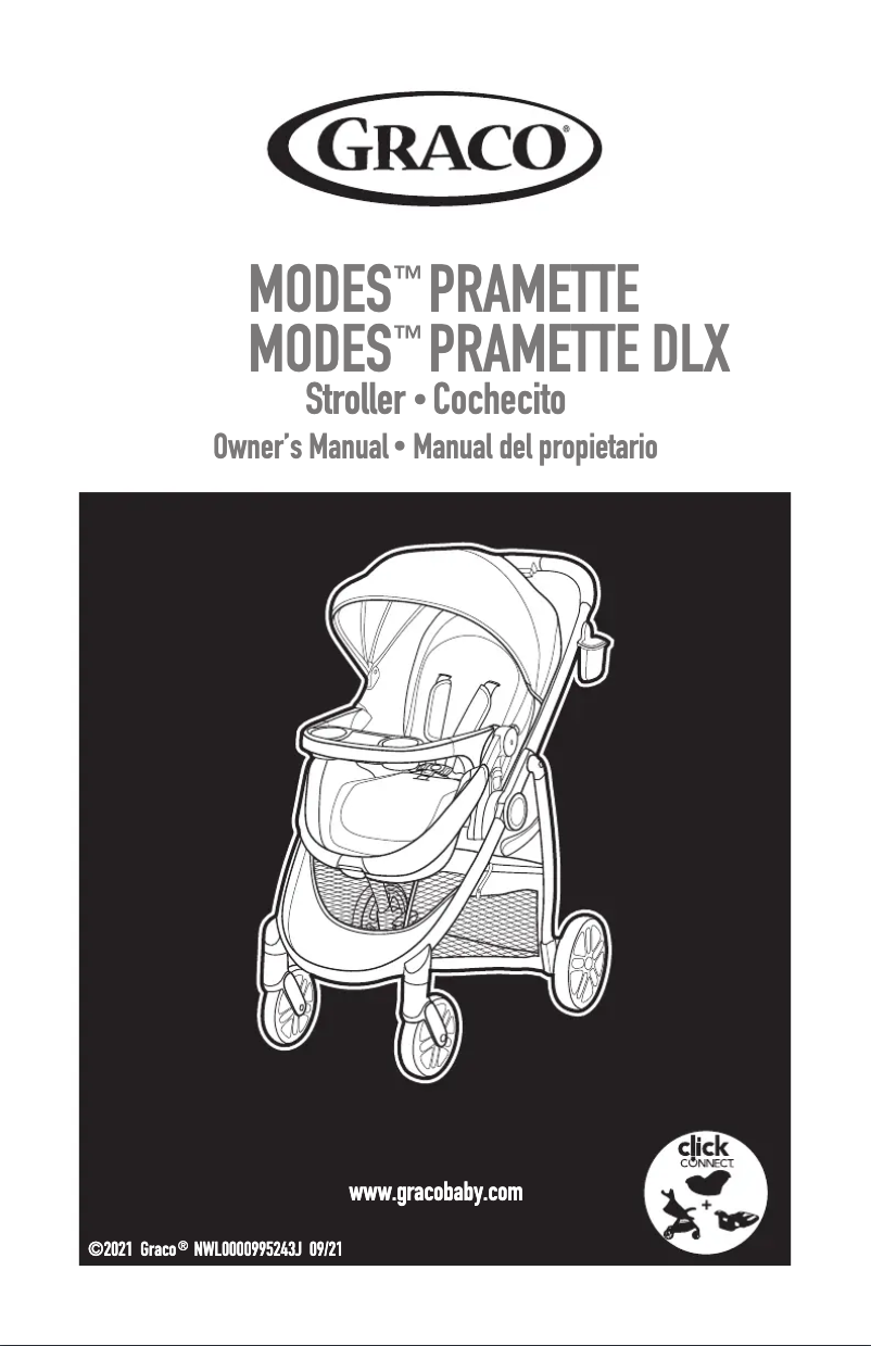 Página 1 del manual Manual de usuario Graco Modes Pramette