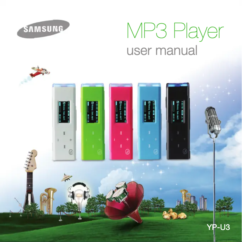 Página 1 del manual Manual de usuario Samsung YP-U3
