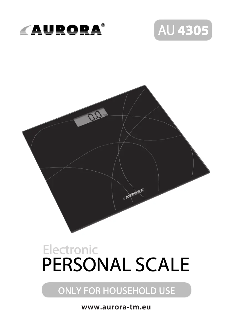 Imagen de la primera página del manual del dispositivo AU4305