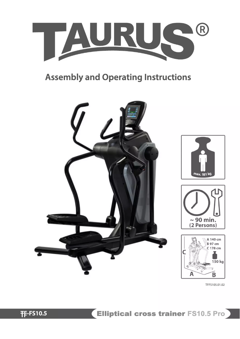 Imagen de la primera página del manual del dispositivo FS10.5 Pro