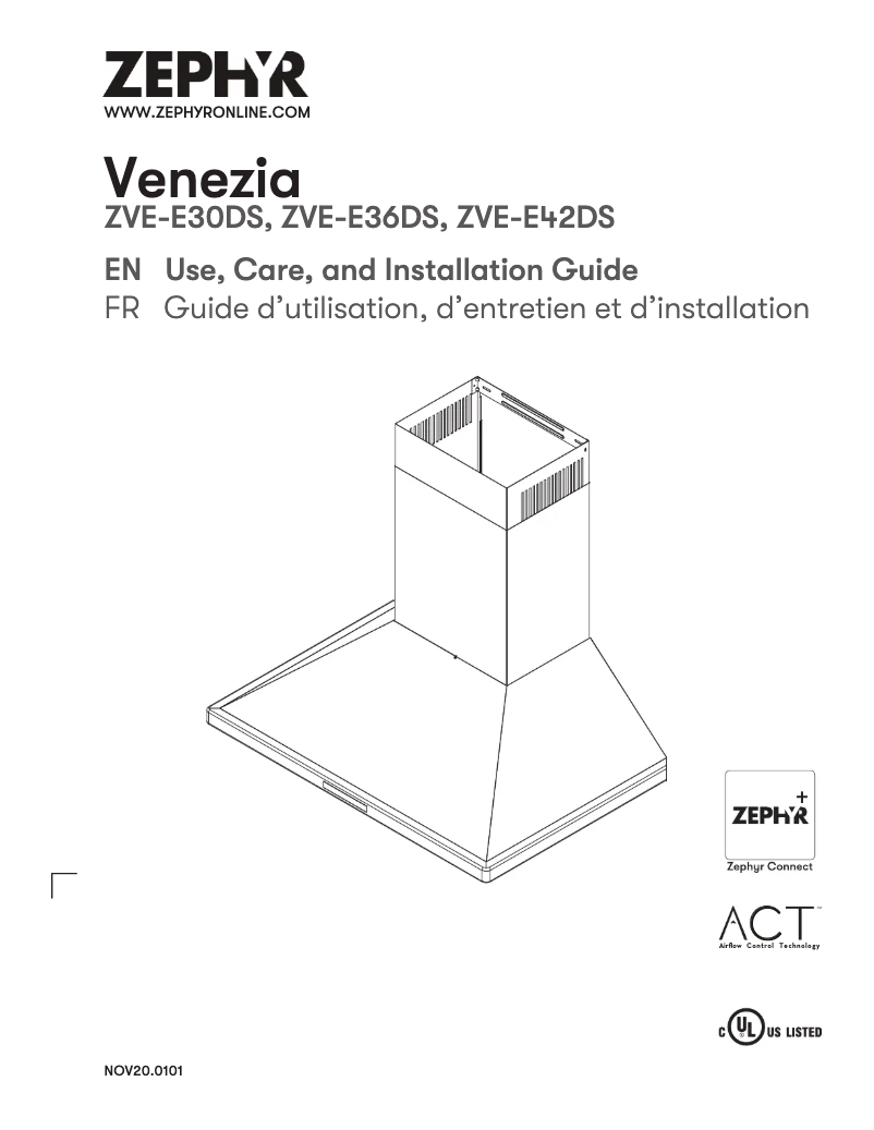 Imagen de la primera página del manual del dispositivo ZVE-E36DS