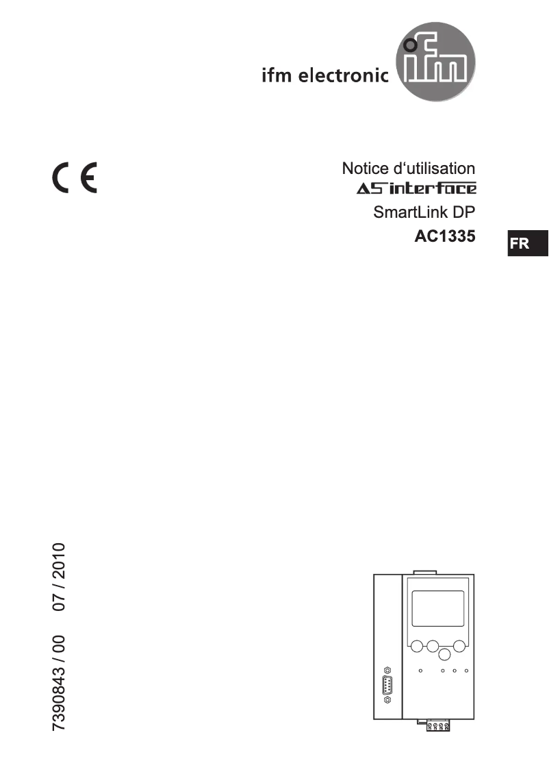 Imagen de la primera página del manual del dispositivo AC1335