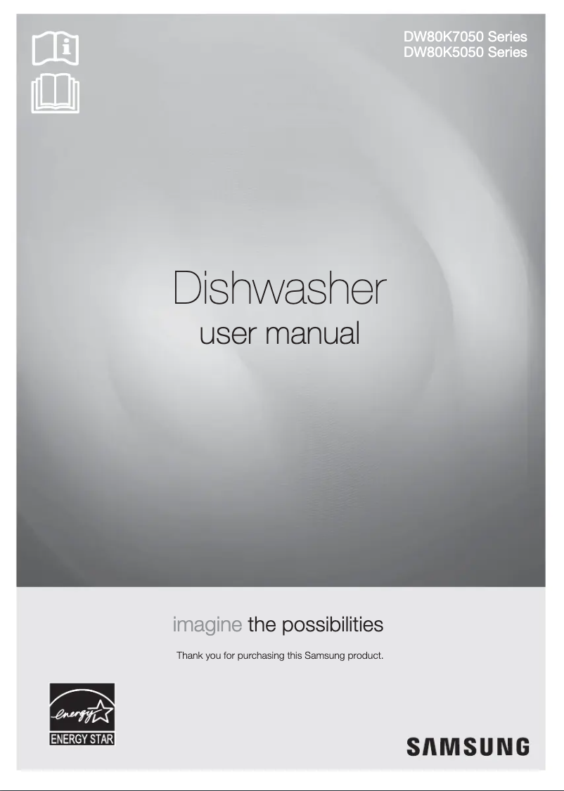 Imagen de la primera página del manual del dispositivo DW80K5050US StormWash