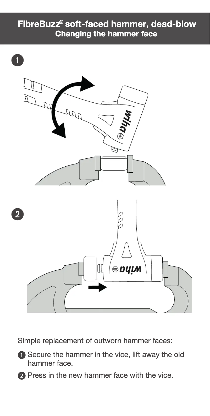 Página 1 del manual Manual de usuario Wiha FibreBuzz