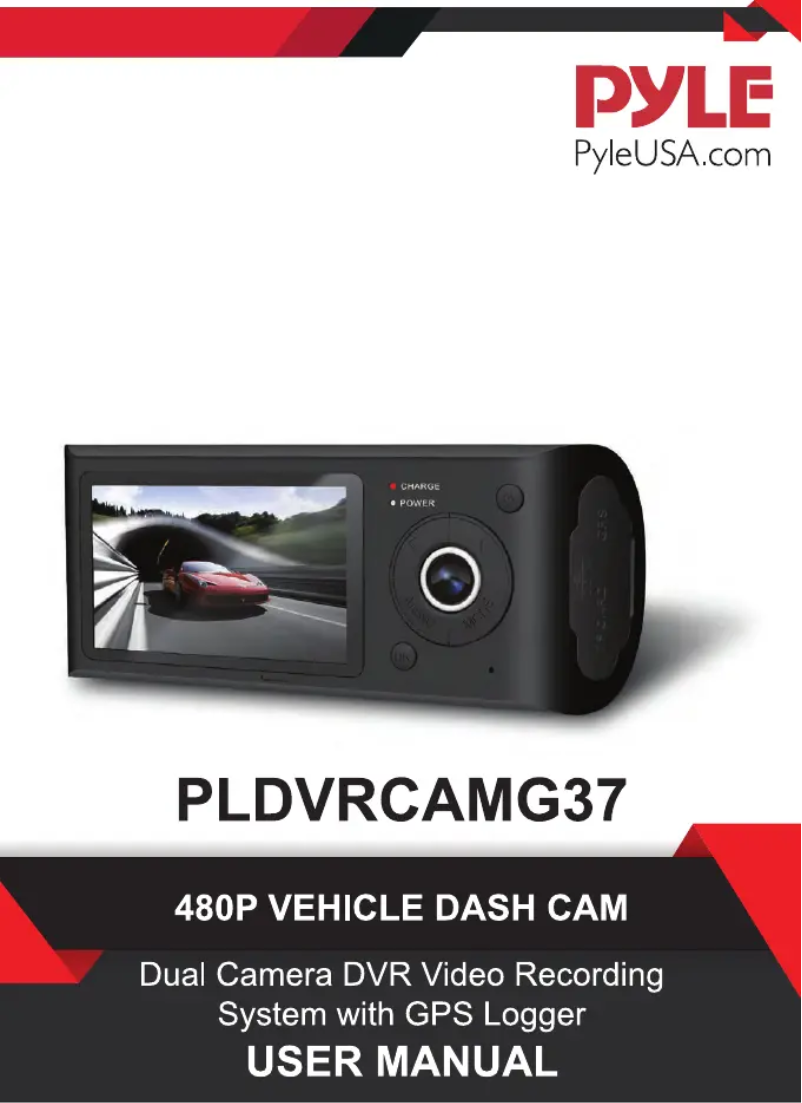 Imagen de la primera página del manual del dispositivo PLDVRCAMG37
