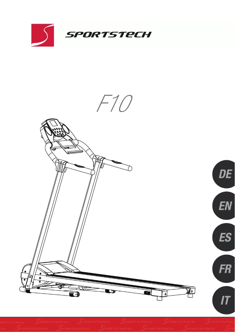 Página 1 del manual Manual de usuario Sportstech F10