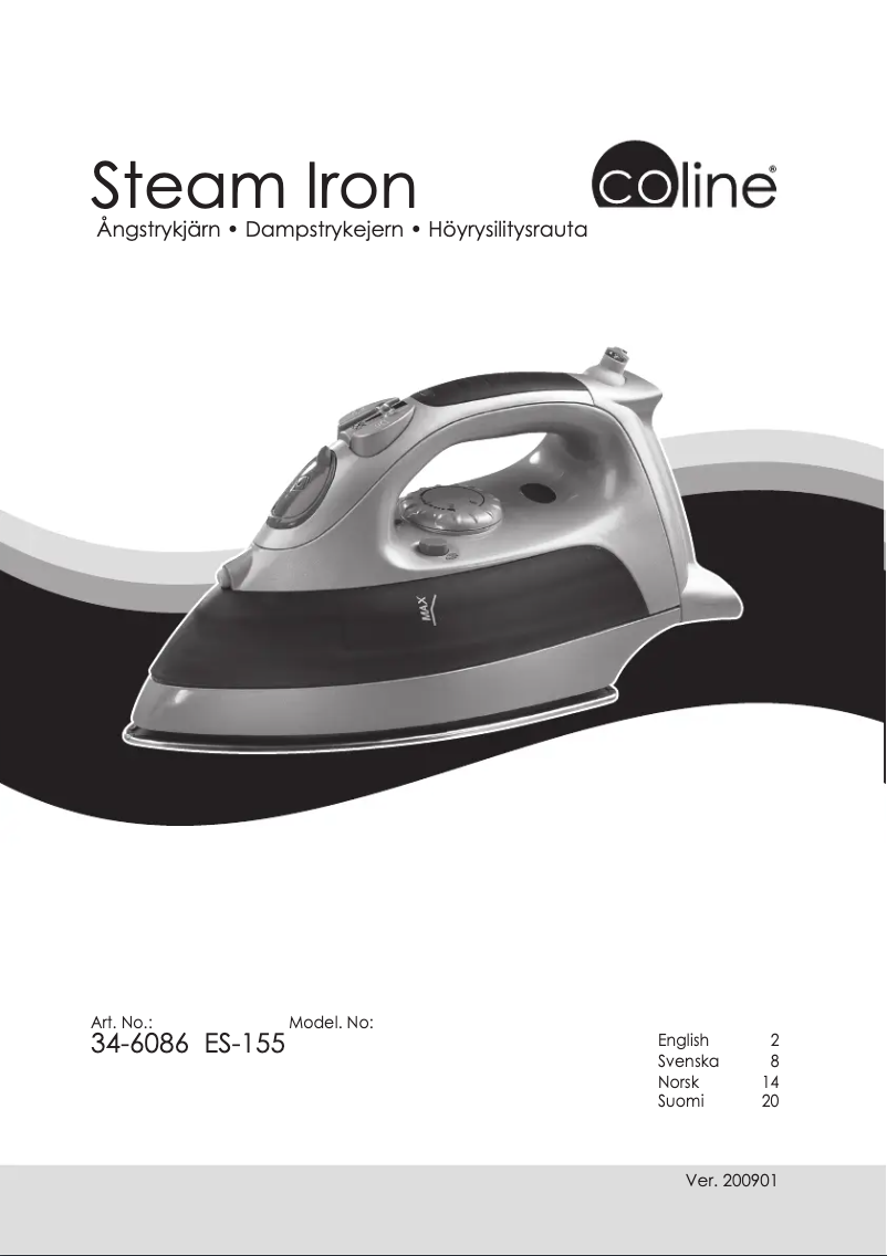 Página 1 del manual Manual de usuario Coline ES-155