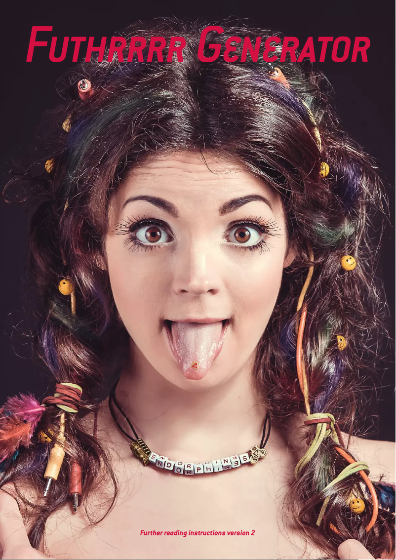 Imagen de la primera página del manual del dispositivo Futhrrrr Generator