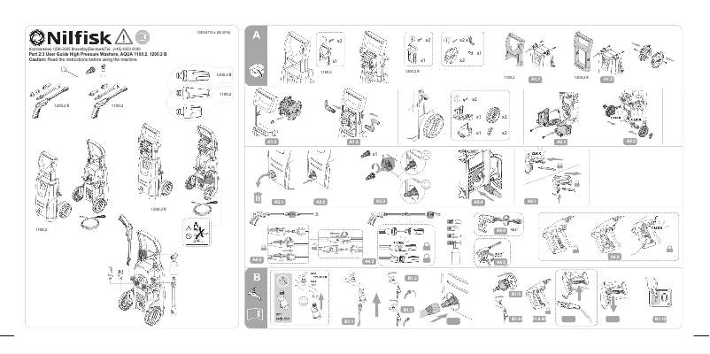 Imagen de la primera página del manual del dispositivo WAP Aqua 1200.2 B