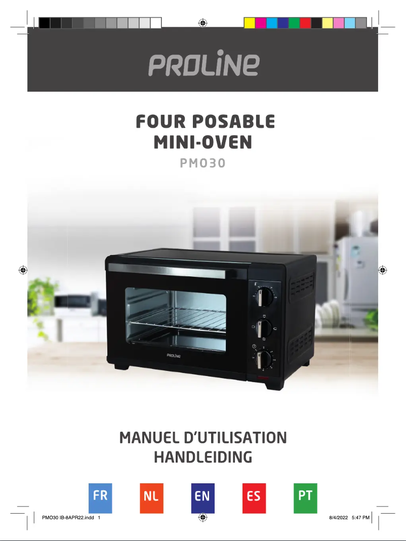 Página 1 del manual Manual de usuario Proline PMO30