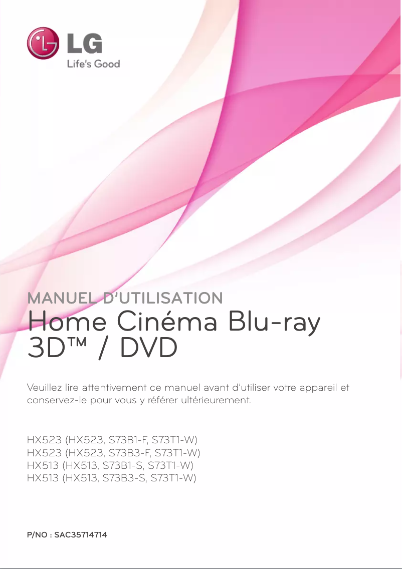 Imagen de la primera página del manual del dispositivo HX523