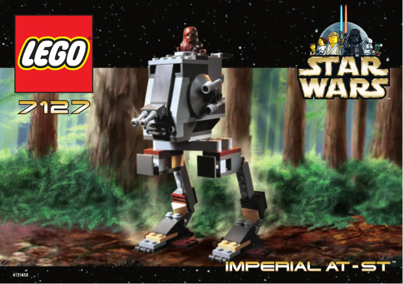 Página 1 del manual Manual de usuario Lego Star Wars 7127