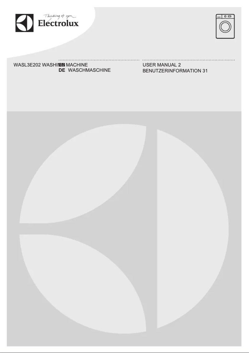 Imagen de la primera página del manual del dispositivo WASL3E202