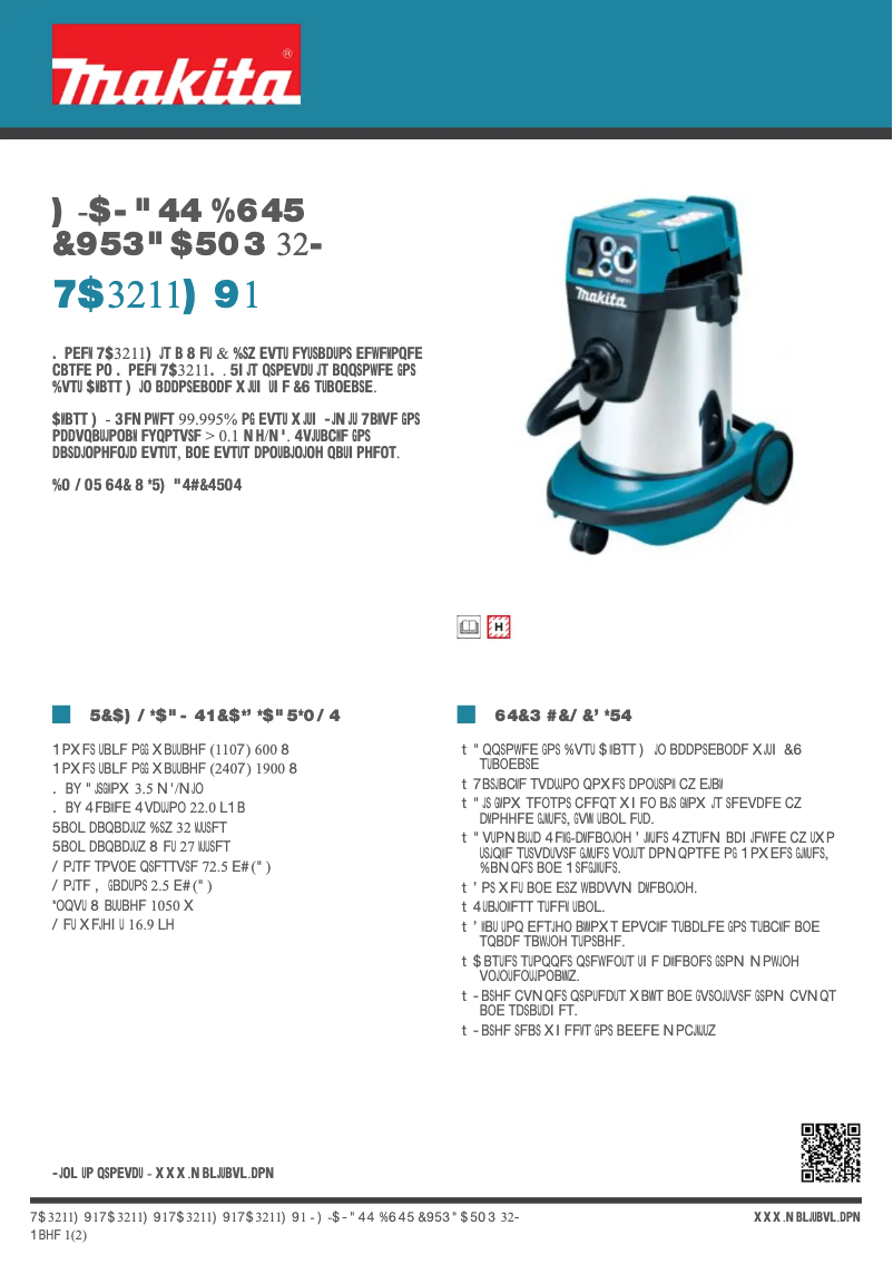 Imagen de la primera página del manual del dispositivo VC3211H