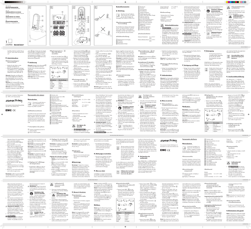 Página 1 del manual Manual de usuario SilverCrest Z30986