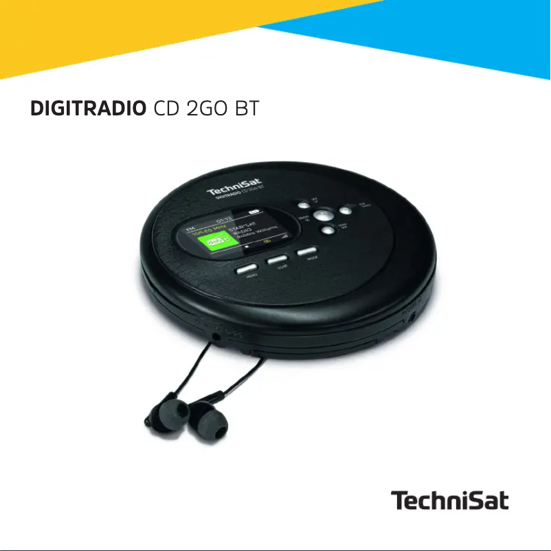 Imagen de la primera página del manual del dispositivo DigitRadio CD 2GO BT