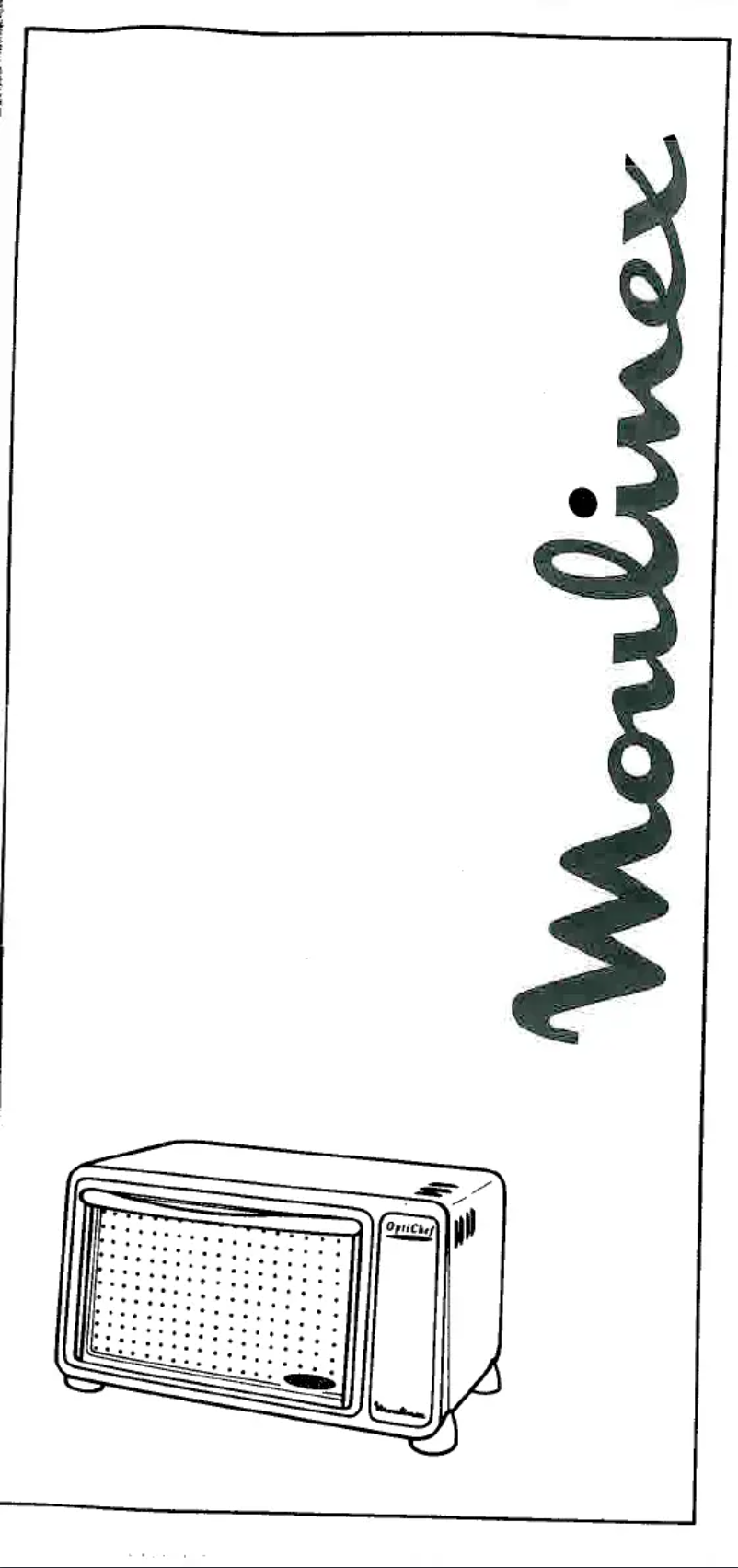 Imagen de la primera página del manual del dispositivo Optichef BH4