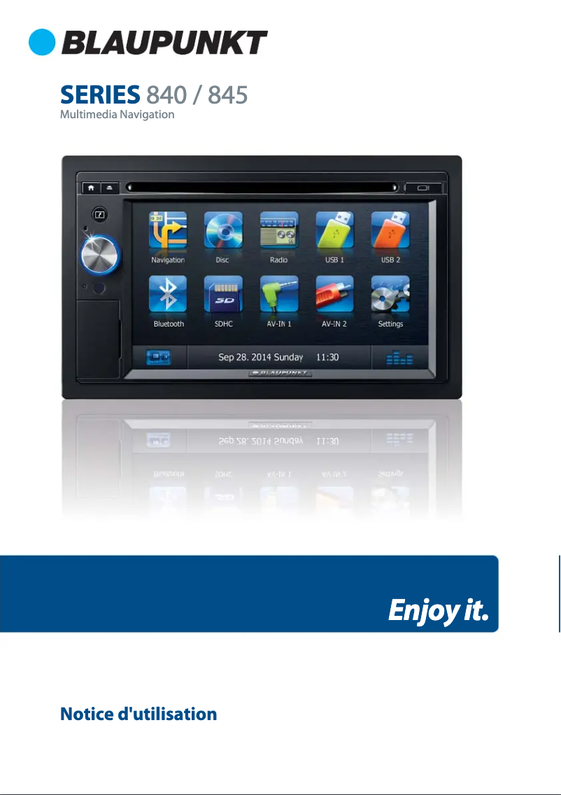 Imagen de la primera página del manual del dispositivo Philadelphia 845