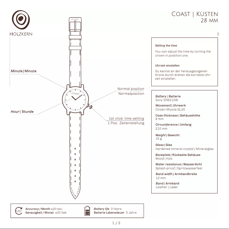 Imagen de la primera página del manual del dispositivo Antrim
