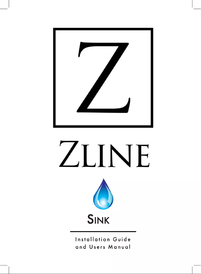 Página nº 1 - Manual de usuario ZLine SR50D33