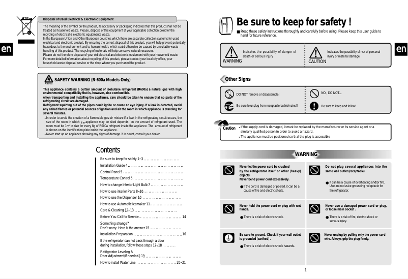 Imagen de la primera página del manual del dispositivo BIG-K1