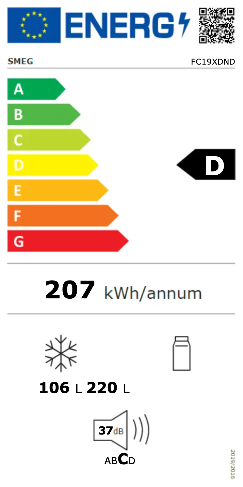 Imagen de la primera página del manual del dispositivo FC19XDND