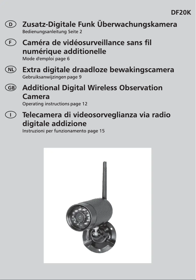 Página nº 1 - Manual de usuario Pentatech DF20K