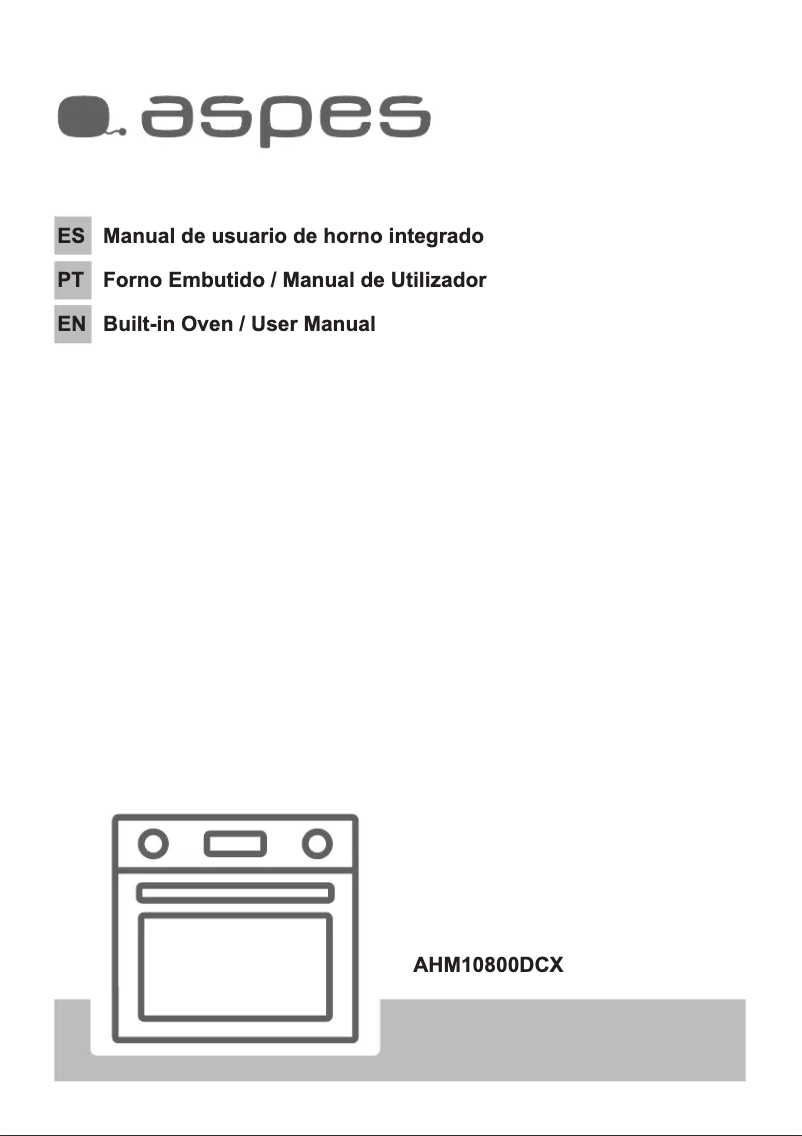 Imagen de la primera página del manual del dispositivo AHM10800DCX