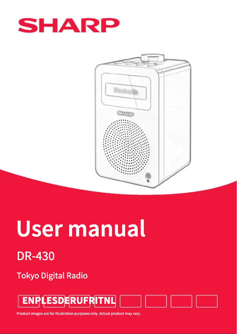 Imagen de la primera página del manual del dispositivo DR-430