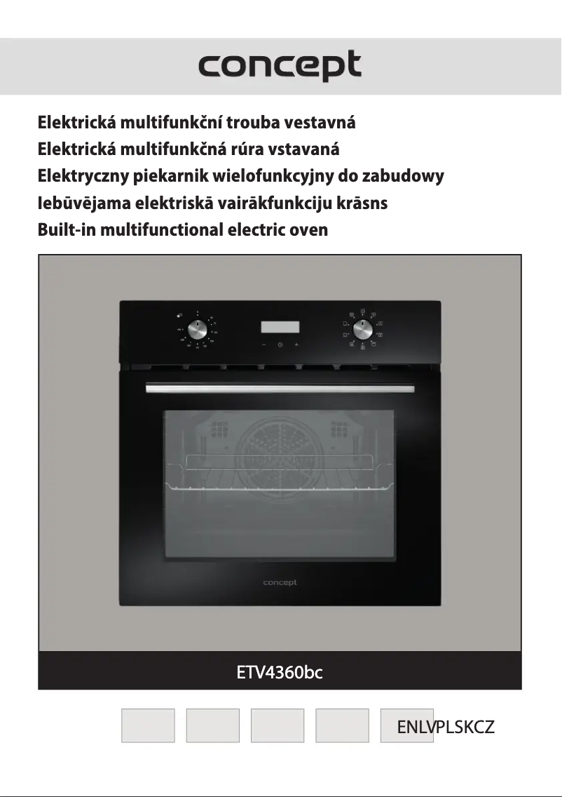 Imagen de la primera página del manual del dispositivo ETV4360bc