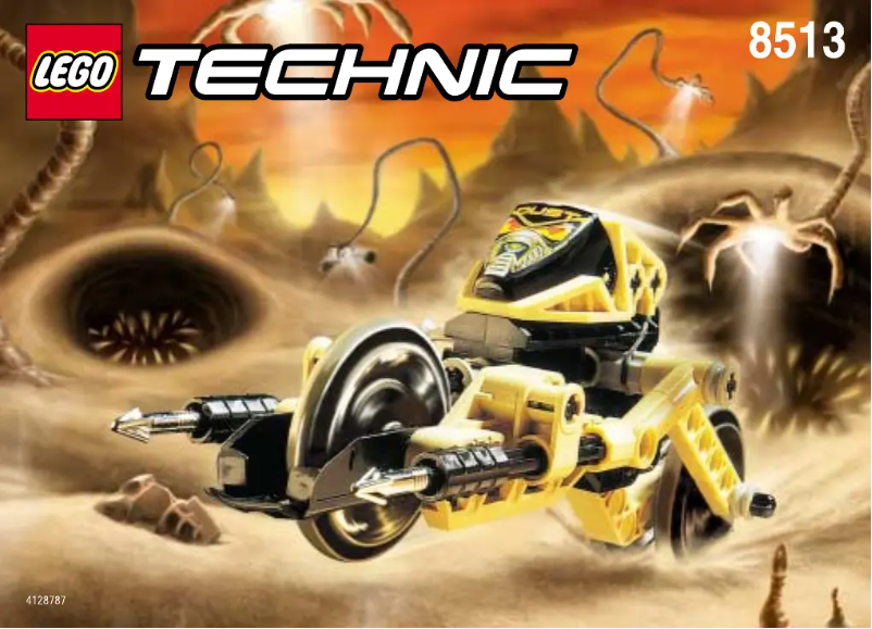 Página 1 del manual Manual de usuario Lego Roboriders 8513