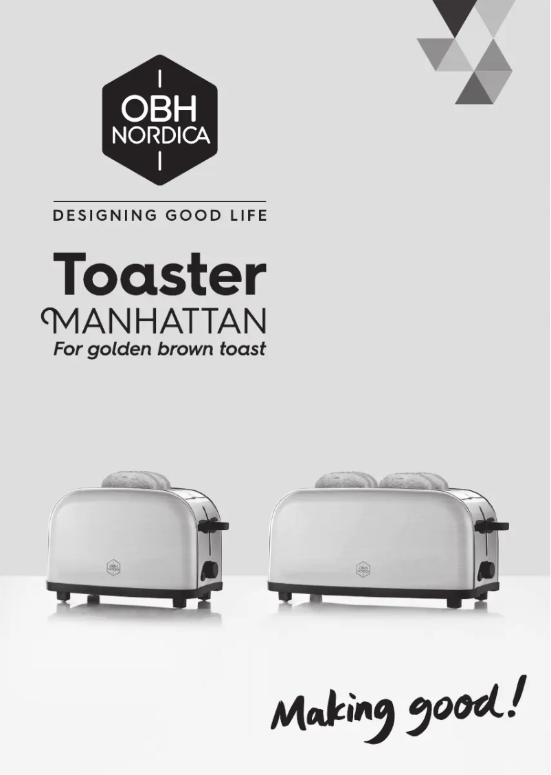 Página nº 1 - Manual de usuario OBH Nordica Manhattan 2720